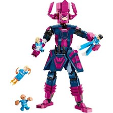 ǀ Fantastik Dörtlü, Galactus Yapım Figürüne Karşı 76316-9 Yaş ve Üzeri Çocuklara Süper Kahraman Minifigürü Içeren Yapım Seti, Doğum Günü Hediyesi Fikri (425 Parça)
