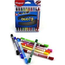 Maped 849010 Color Peps Duo 10 Renk Keçeli Kalem