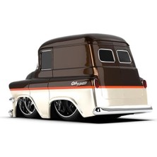 Mga Entertaintment Cartuned S2 1957 Gmc Panel Van - Kahverengi Custom Araba