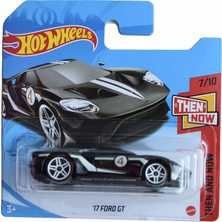 Hot Wheels '17 Ford Gt, Then And Now 7/10 [siyah] Kısa Kart