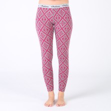 Woolona Venus Bottom Desenli Kadın Spor Tayt