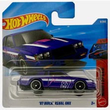 Hot Wheels - '87 Buick' Raf Gnx - JJM00 – Th - Treasure Hunt - Night Speed 1/10 - Lila - Lisanslı Am
