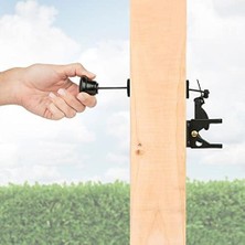 N109-070 Kapı Mandalı Kablo Çekme, Siyah