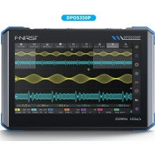 Fnirsi DPOS350P 350MHz 1GSPS 4'ü 1 Arada Tablet Osiloskop Sinyal Jeneratör Spektrum Multimetre