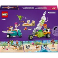 Sörfçü Köpekler ve Scooter Macerası 42641-6 Yaş ve Üzeri Erkek ve Kız Çocukları Için Mini Bebek Içeren Yaratıcı Oyuncak Yapım Seti, Doğum Günü Hediyesi (113 Parça)