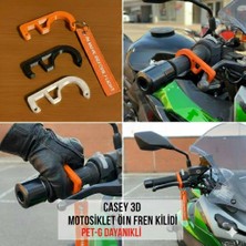 Motosiklet El Freni Kilidi - Pet-G Dayanıklı Tasarım - Güvenli Park Aparatı
