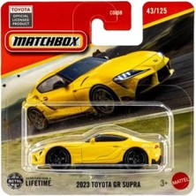 Hot Wheels 2023 Toyota gr Supra (1/64) Yellow - 2025 Case
