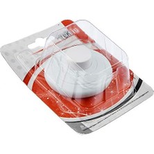 Lambader Için Yer Butonu Beyaz