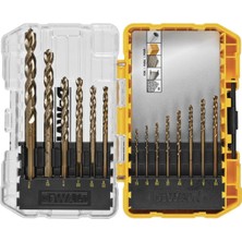 DWA1240 Pilot Point Industrie-Cobalt-Bohrer Bit Set (14 Stück)