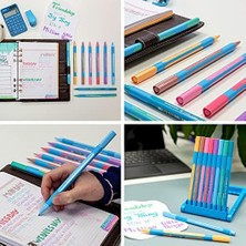 Slider Edge Pastel Xb Tükenmez Kalem (Üç Köşeli Kalem Çizgi Genişliği Xb) 8 Adet, Çeşitli