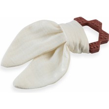 Belle Fusion Bfs Silikon Diş Kaşıyıcılı Müslin Önlük 736 Ekru