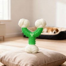 Runaway Y Şekilli Köpek Diş Kaşıyıcı - 12.5 cm Dayanıklı Oyuncak