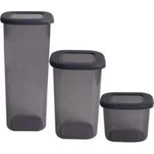 Runaway 3'lü Erzak Saklama Kabı - Hacimli ve Darbeye Dayanıklı