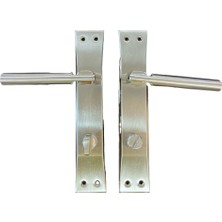 Tuba Toptaş Sofuoğlu Fırat Florya Nikel Saten Wc Kapı Kolu