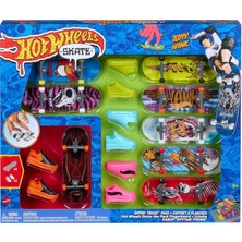 Hot Wheels Skate Rippin' Tricks Pack - 8 Parmak Tahtası ve 4 Çift Kaykay Ayakkabısı, Tony Hawk'tan I