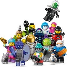 LEGO 71046 Serıes 26 Space Mınıfıgures Seri 26 Uzay Kostümlü Minifigür Seti 12 Li Tam Set