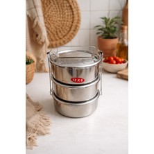 SteelAndArt Sefer Tası 3'lü Set 430 Kalite 0.60 mm Kalınlık