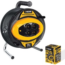 Tuba Toptaş Sgs 2136 50 Metre Makaralı Uzatma Kablosu 3x2,5 Kablo