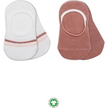 Butik Bfs Nessiworld 2'li Penye Babet Silikon Çemberli Çorap 30102 Pudra Beyaz