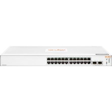 Tuba Toptaş Hp Aruba Instant On, JL812A, 1830-24G, 24PORT, Gigabit, 2 Port Gigabit Sfp, Yönetilebilir, Rack Mount Switch