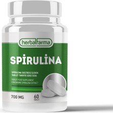 Herbal Farma Spirulina İçeren Takviye Edici Gıda 60 Tablet
