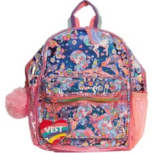 Butik Bfs Şeffaf Hologramlı Unicorn Sırt Çantası