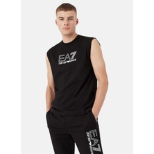 Ea7 Siyah Erkek Atlet Traın Vısıbılıty Tank