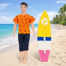 Senson Sörfçü Bebek Sergio Sörf Tahtalı - Turuncu (Lisinya)