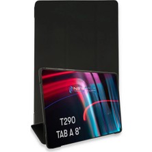 Buğz Samsung Galaxy T290 Tab A 8 Kılıf Tablet Smart Kılıf - Siyah