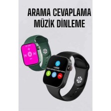 Pazarcan Akıllı Saat Amoled Ekran Gps ve Uyku Takibi Bluetooth Bağlantılı
