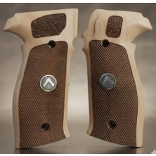 Sözler Savunma Sig Sauer P226 Lazer Işlemeli Ahşap Kabze