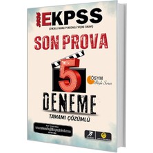 Elma Shop Ekpss Son Prova 5 Deneme Çözümlü Tasarı Yayınları