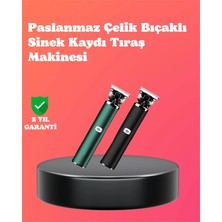 Pazarcan Paslanmaz Çelik Bıçaklı Sinek Kaydı Tıraş Makinesi Uzun Ömürlü