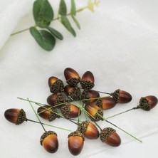 Mutlu Adım 10 Adet 3cm Yapay Meşe Palamudu