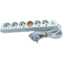 Maarketim 4'lü 3 Mt Anahtar Grup Priz