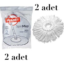 Mons Planet Spin Mop Yedek Püskül Lux Püskül Mikrofiber Püskül UP702 (Lux Model)