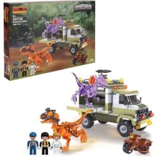 Storemax Dinosaur Set Dinozorlar ve Dinozor Taşıma Aracı 3 Figürlü 366 Parça