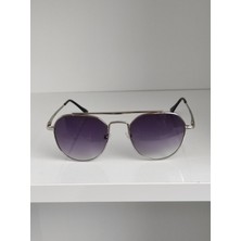Ayel Aksesuar Round Füme Cam Güneş Gözlüğü