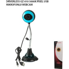 Tuba Toptaş Driverless GZ-010 5000K Pixel USB Mıkrofonlu Webcam