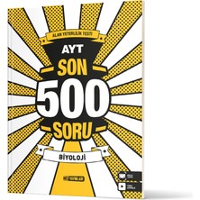 Heppy Ayt Biyoloji Son 500 Soru Hız