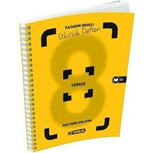 Heppy 8. Sınıf Türkçe Kazanım Odaklı Etkinlik Defteri Hız