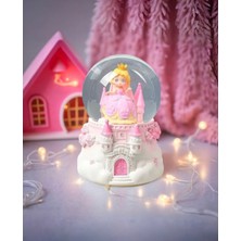 Aylis Prenses Büyük Boy Kar Küresi, Işıklı Müzikli, Püskürtmeli