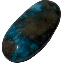 Hasyılmaz Doğal Iran Nişabur Firuze (Turkuaz) Taşı 32,2 Karat - 6,45 Gram T065