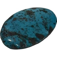 Hasyılmaz Doğal Iran Nişabur Firuze (Turkuaz) Taşı 34,8 Karat - 6,95 Gram T061