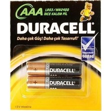 Tuba Toptaş Duracell Alkalin Pil Aaa 2' Li Paket