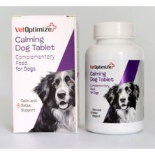 Vetoptimize Calming Dog 60 Tablet | Köpek Sakinleştirici, Stres ve Ayrılık Anksiyetesi Giderici Destek