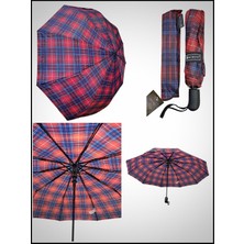 Rubenis Dayanıklı 3 Kırmalı 10 Telli Otomatik Şemsiye, Şık ve Kullanışlı Tasarım