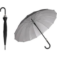 Normadia 16 Telli Rüzgarlık ve Su Geçirmez Baston Şemsiye 80 cm