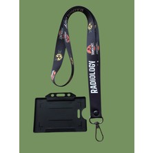 Staffy Tasarım Yeni Radyoloji Temalı Yaka Ipi ve Kartlık