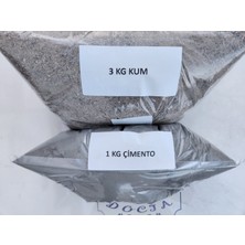Artdocia 3 kg Kum/1 kg Çimento-Inşaat Tamirat Tadilat Harcı